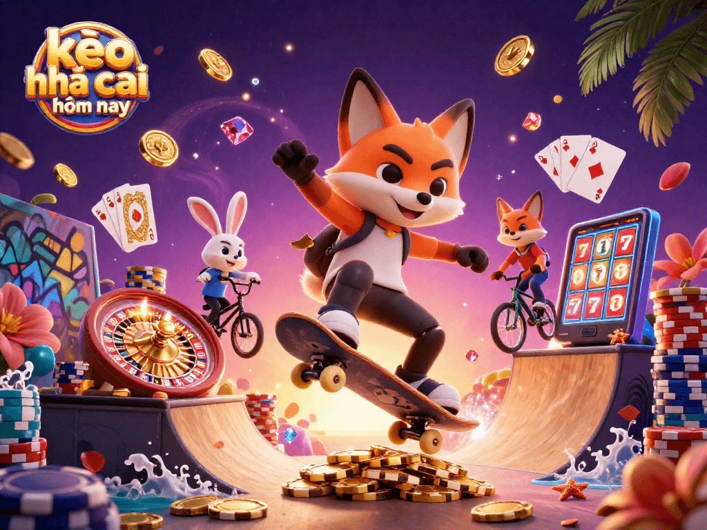 Engage in thrilling bets with kèo nhà cái hôm nay while enjoying vibrant casino elements.