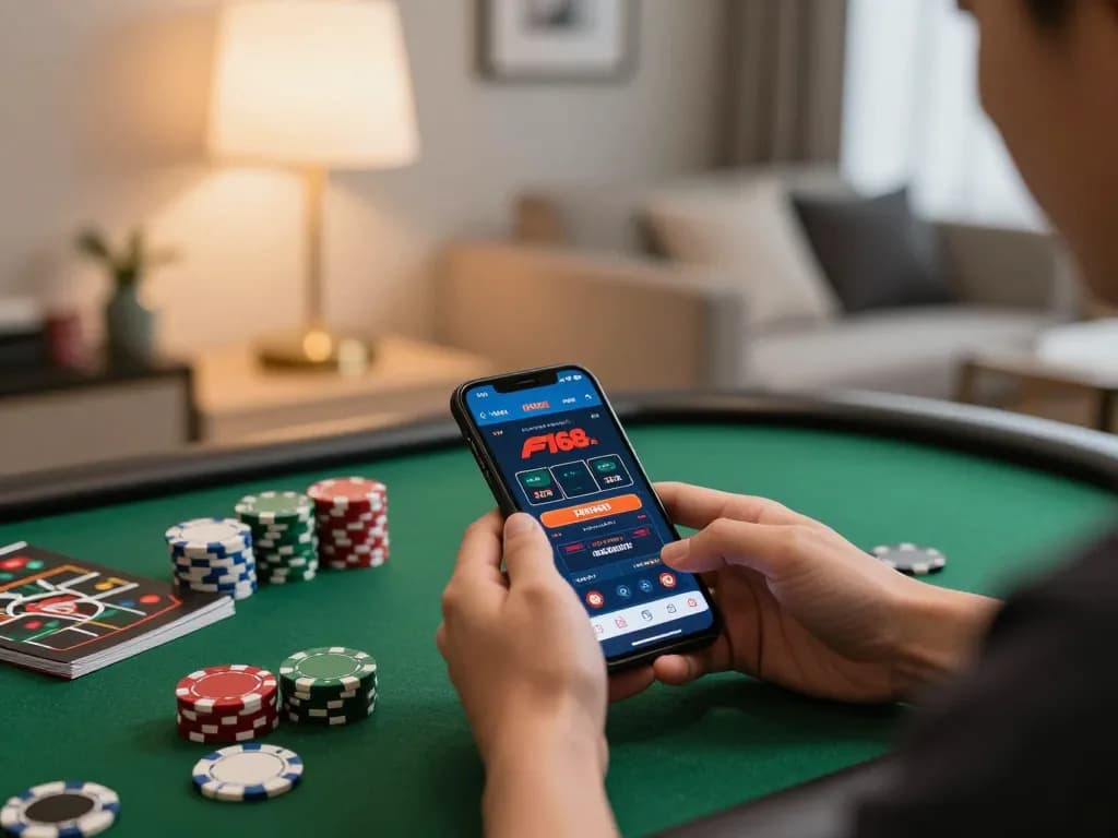 Engaging with the F168s casino app for an enjoyable gambling experience at home