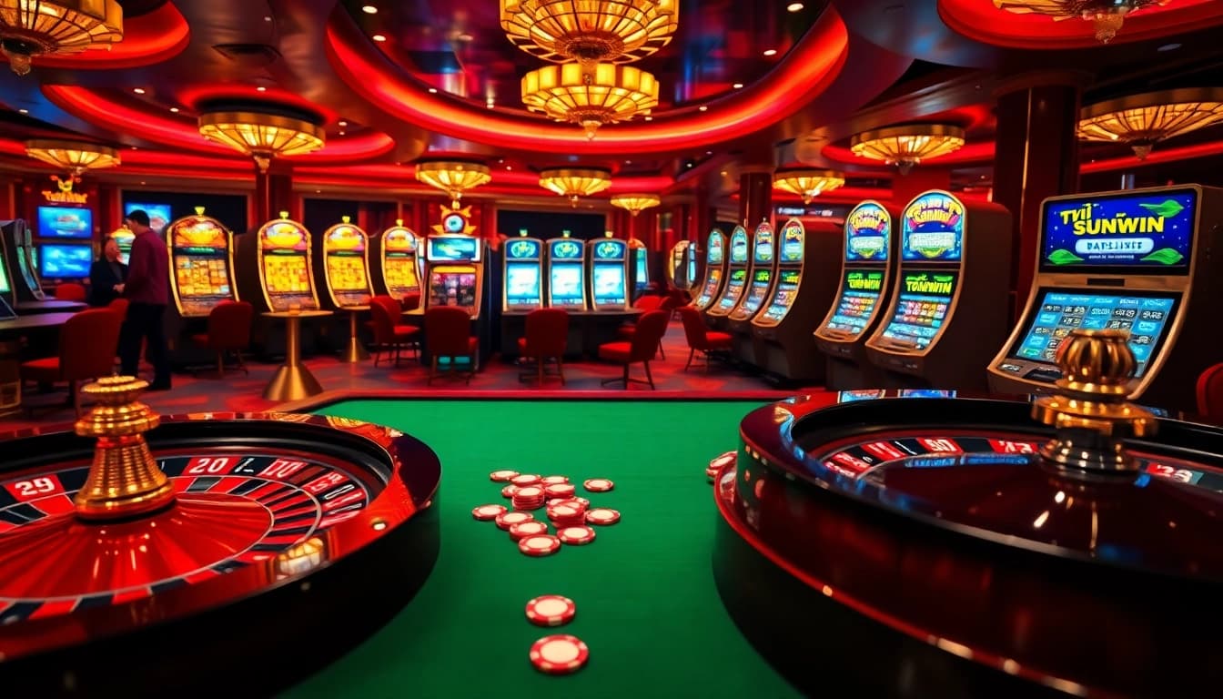 Download SUNWIN and immerse yourself in a luxurious casino experience with exciting games.