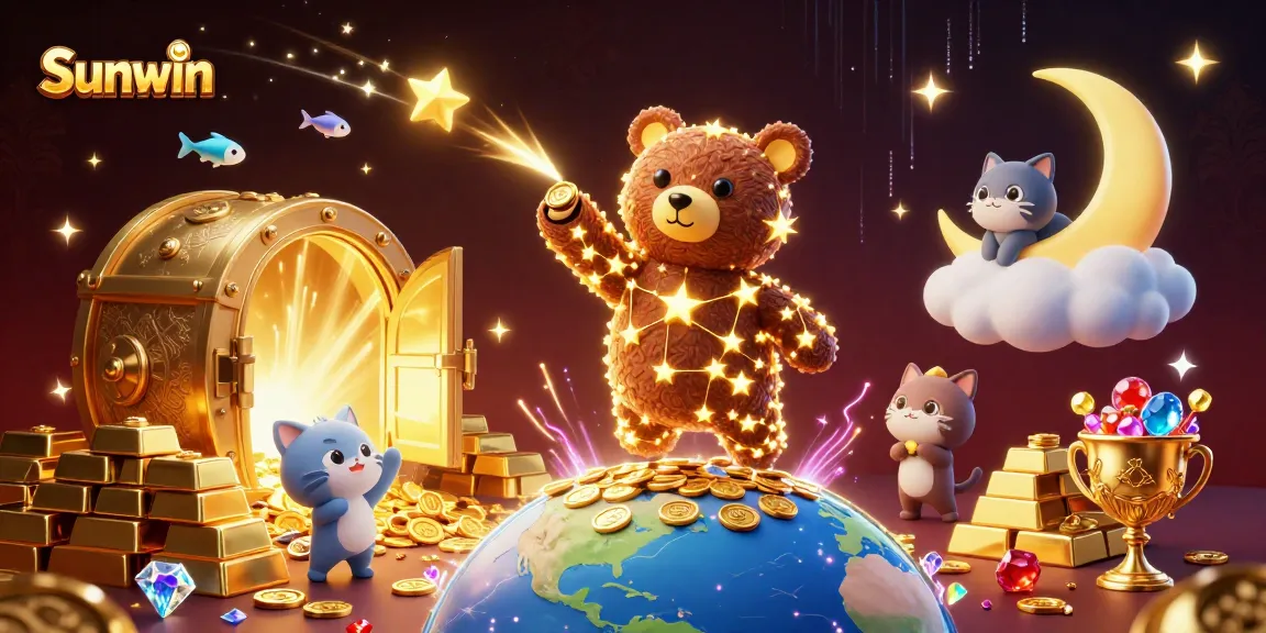 Sunwin offers thrilling jackpot opportunities with interactive 3D casino elements and vibrant visuals.