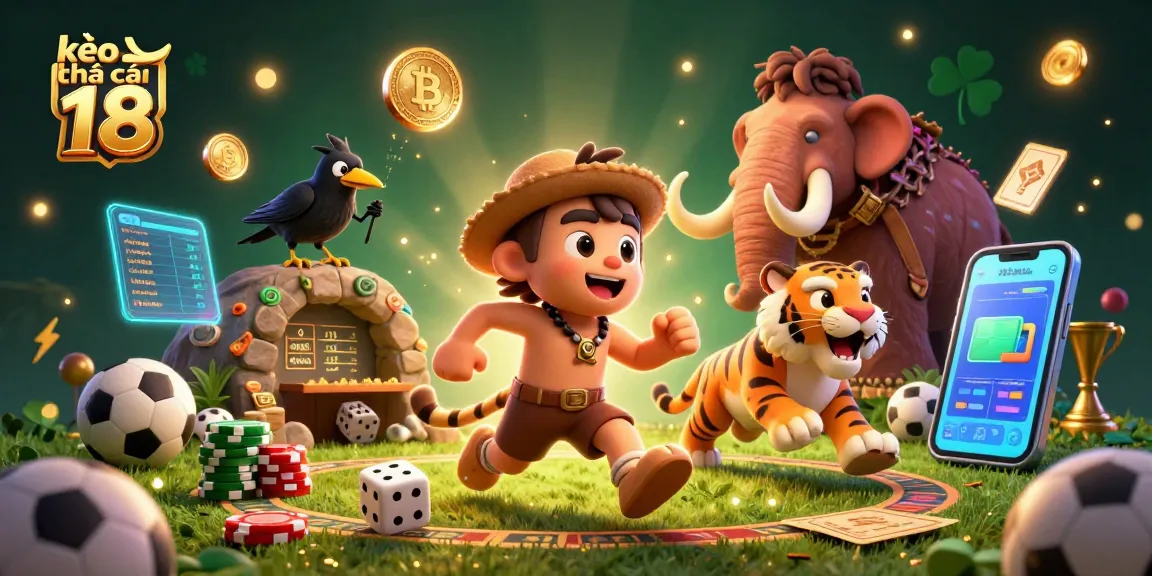 Engage with exciting odds at kèo nhà cái 18 sports betting arena featuring dynamic characters and elements.