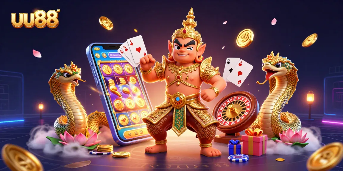 Engage with thrilling slots at uu88, featuring vibrant games and dazzling visuals for an exciting gambling experience.