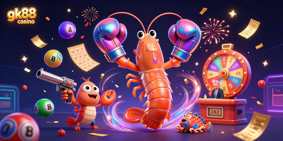 Experience thrilling games at gk88casino with vibrant lottery fun and dynamic 3D characters.