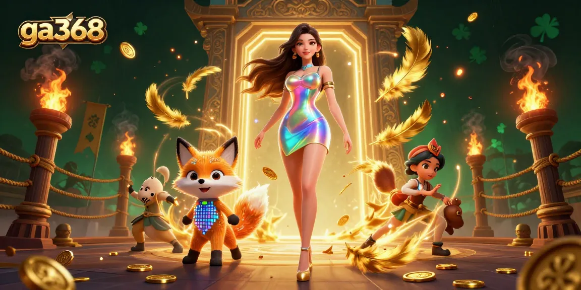 Experience intense betting action at ga368 with dynamic characters and vibrant colors.