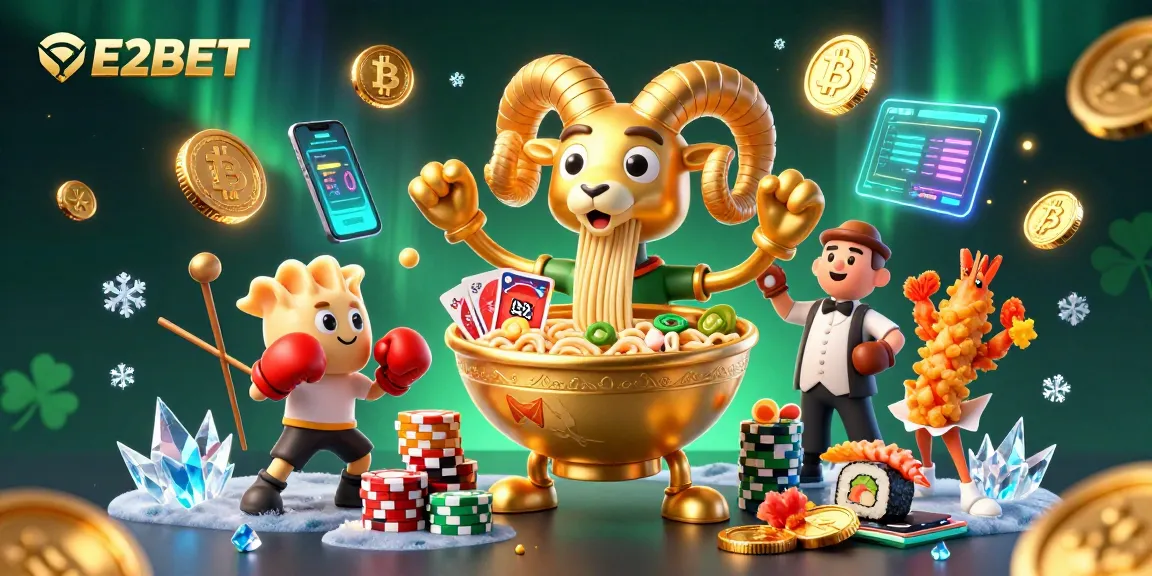 E2BET immerses players in dynamic 3D illustrations showcasing engaging casino themes.
