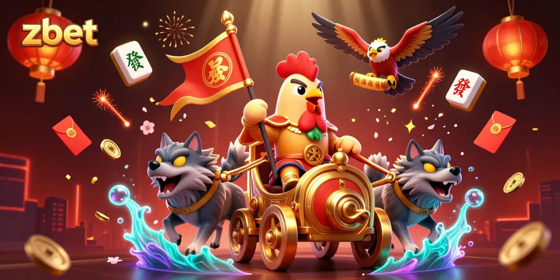 Engage with zbet's thrilling gaming experience in this dynamic 3D casino illustration.