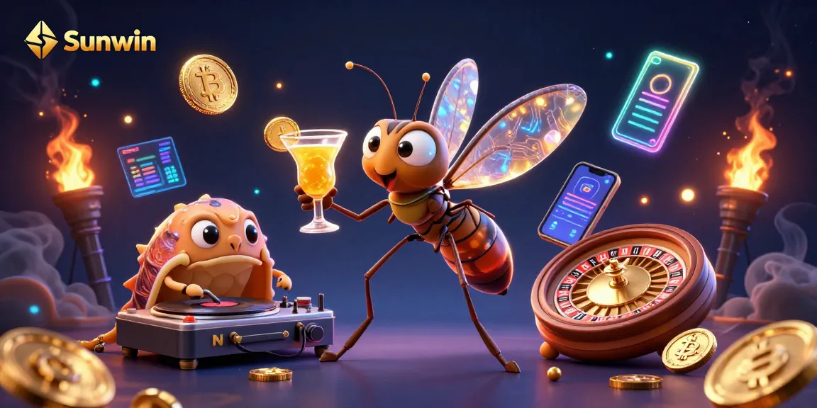 Join the fun at Sunwin with a 3D cosmopolitan mascot and thrilling casino elements!