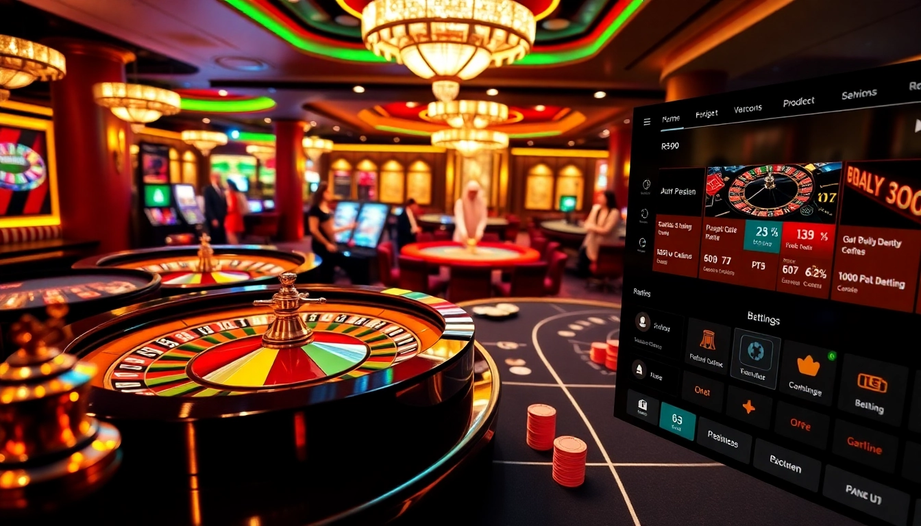 Experience thrilling gameplay at https://rr99.uk.com/ with colorful casino tables and excited players.