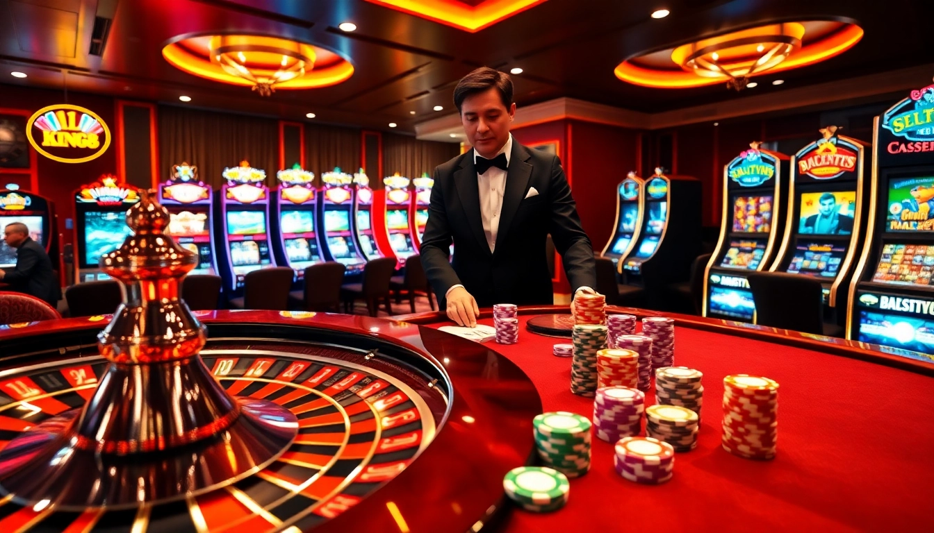Experience the thrill of winning at KING88 casino with exciting games, luxury tables, and vibrant atmosphere.