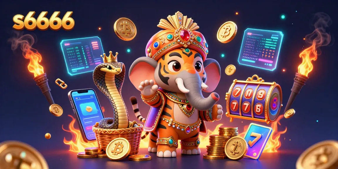 Engage with thrilling gameplay at s6666, featuring a majestic maharaja tiger, jewel-encrusted elements, and vibrant cityscape.