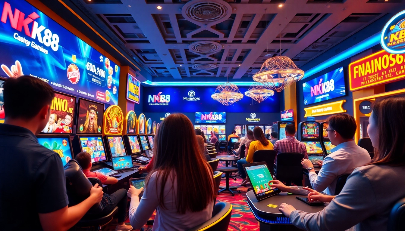 Experience the engaging NK88 online gaming platform with vibrant games and promotions.