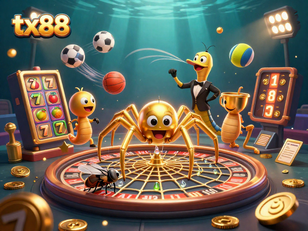 Engage with tx88 as a fairy tale unfolds in a casino world, featuring dynamic gambling action.