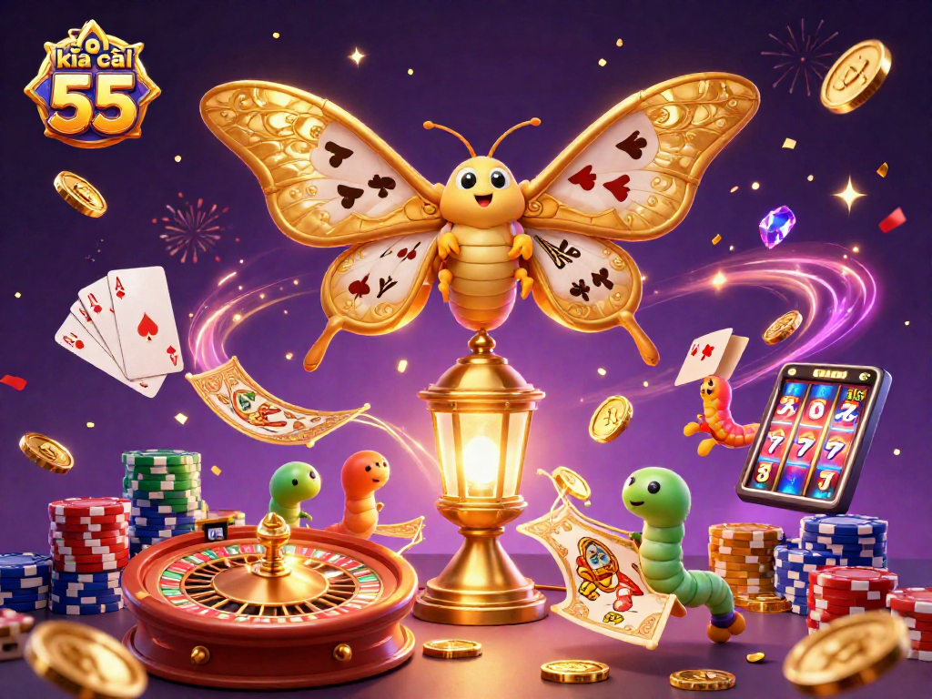 Engage in thrilling wins with kèo nhà cái 55, showcasing a vibrant casino scene filled with excitement.