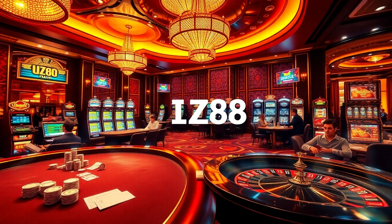 Experience the thrill of winning at HZ88, featuring dynamic casino tables and vibrant gaming action.