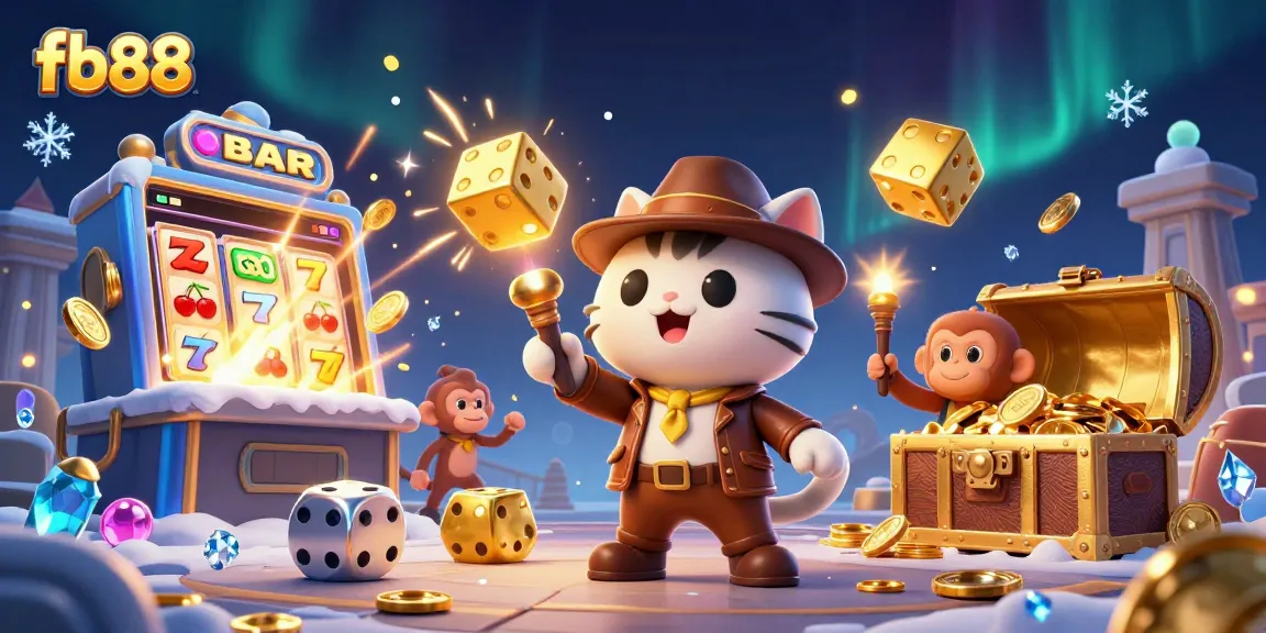 Engage with fb88's thrilling casino adventure featuring slots, treasures, and dynamic gameplay elements.