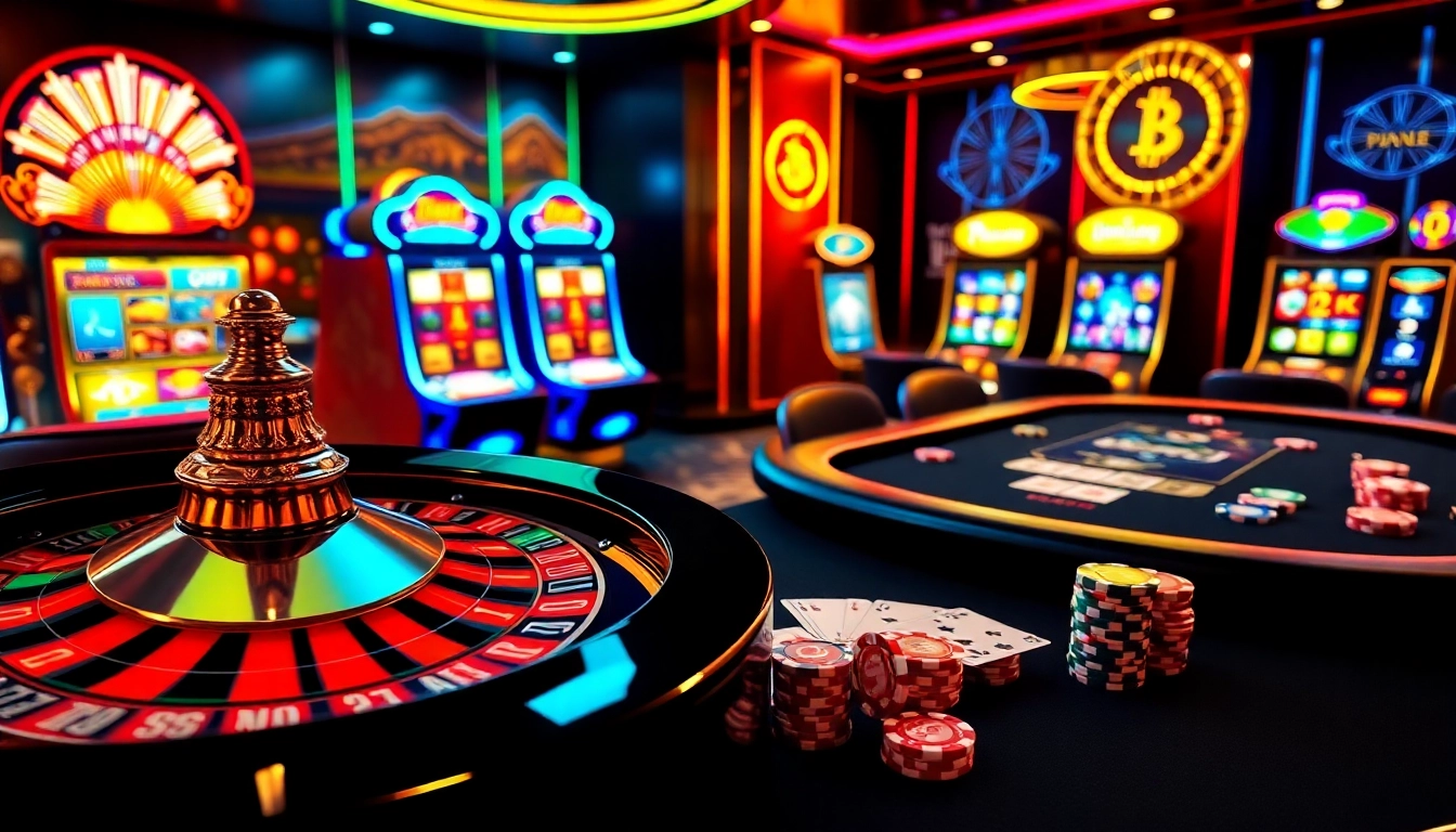 Experience the thrill at the best crypto casinos featuring vibrant games and luxurious atmospheres.