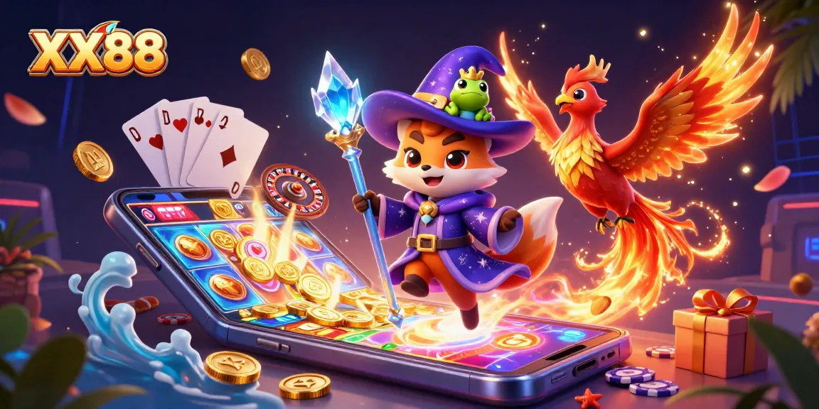 Experience thrilling moments at XX88 with dazzling slot games and an enchanting casino atmosphere.