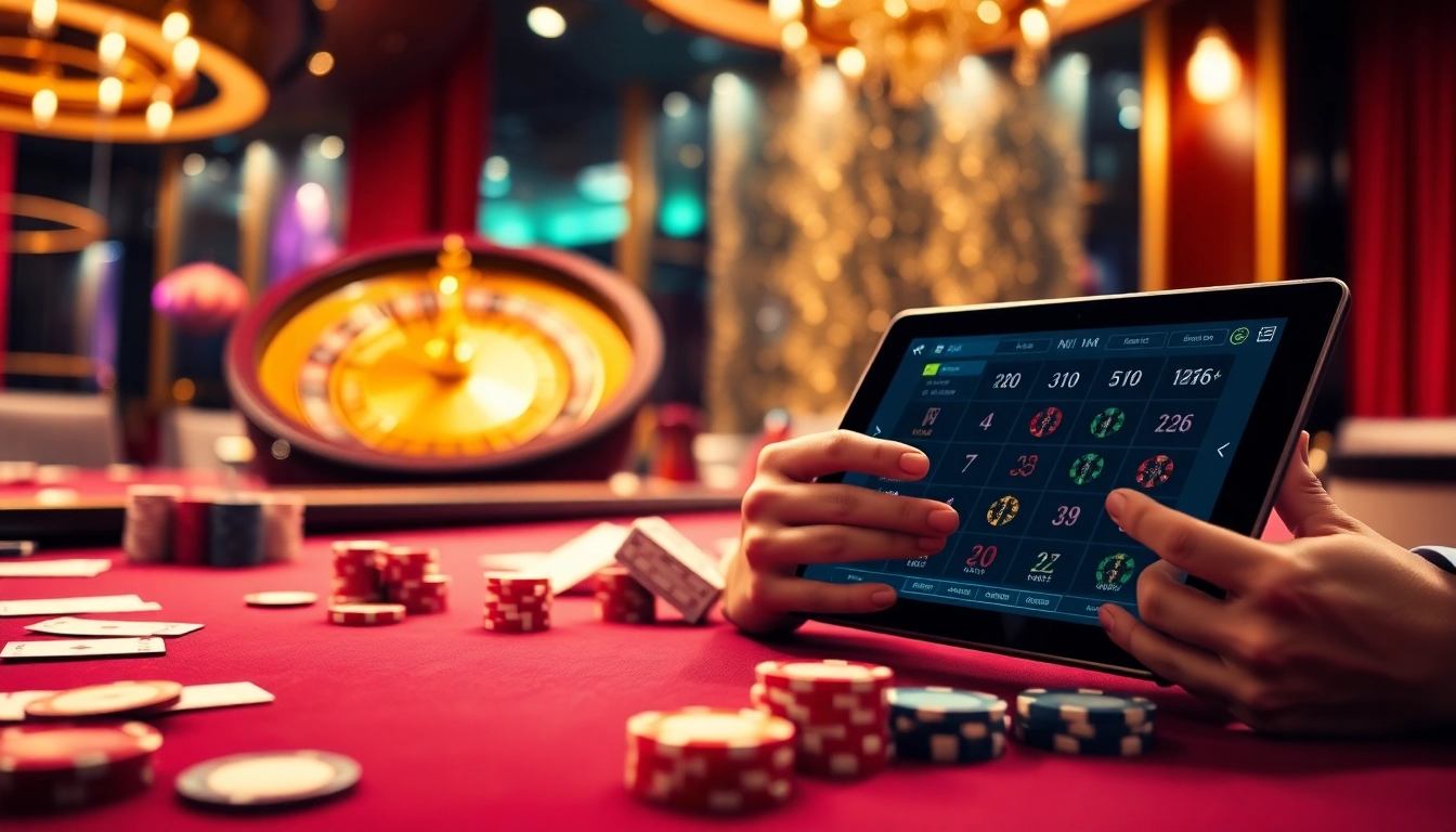 Engaging with F168's exciting online casino layout featuring vibrant tables and roulette.