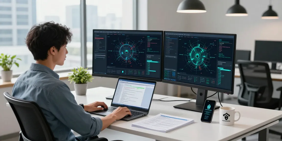 Effective malware protection through advanced cybersecurity monitoring in a modern workspace
