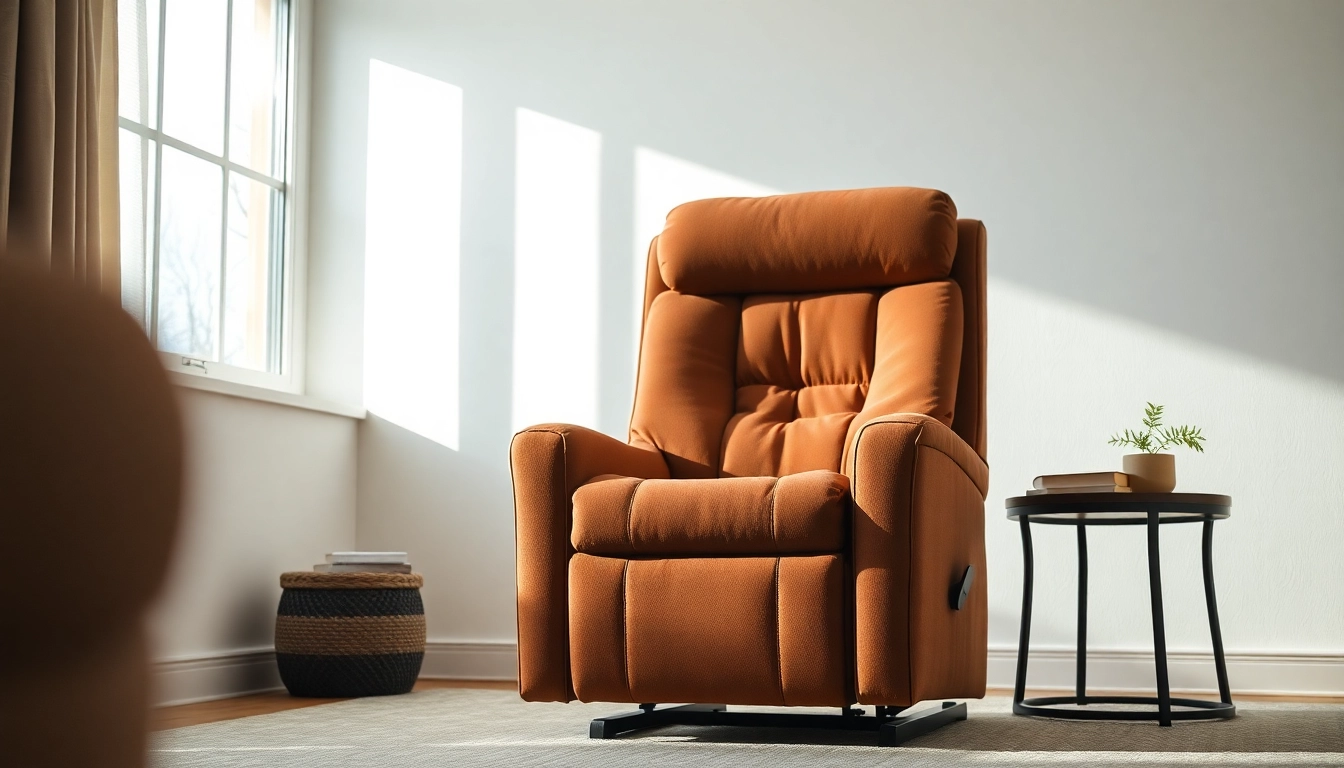 Relax in lift chairs with heat and massage for soothing comfort and stylish design.