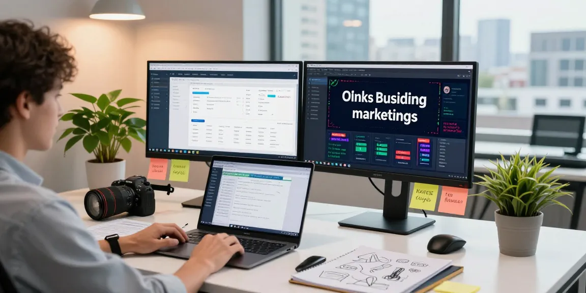 Casino link building package strategy session with SEO analytics and brainstorming notes in a vibrant office.