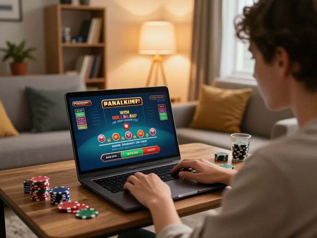 Experience link qq88 with interactive and engaging online blackjack gameplay in a cozy home setting.