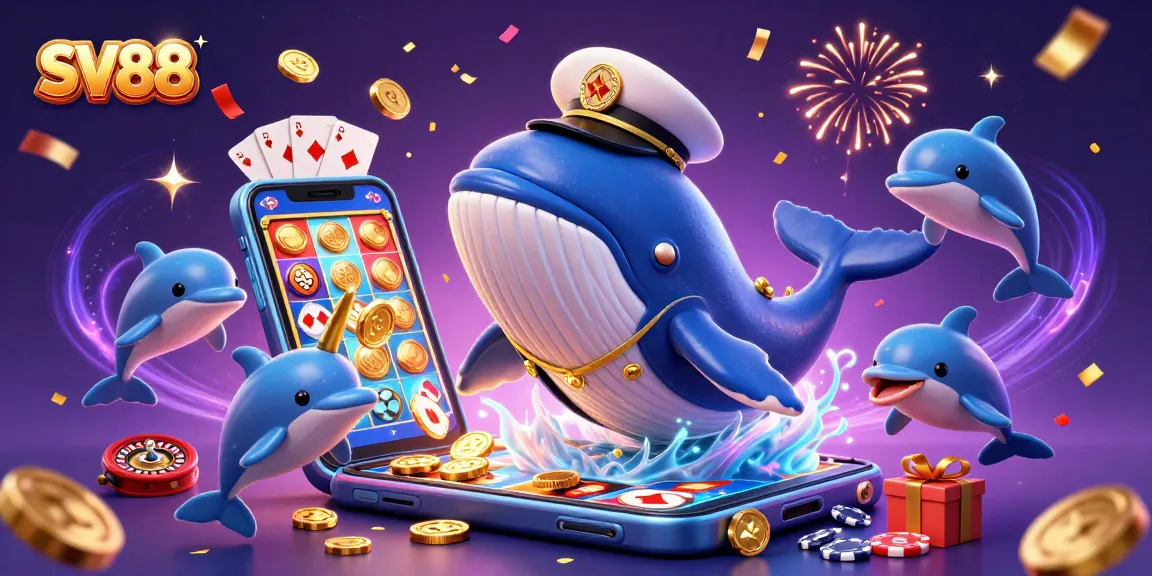 Engage with SV88's thrilling casino experience featuring vibrant 3D characters in action.