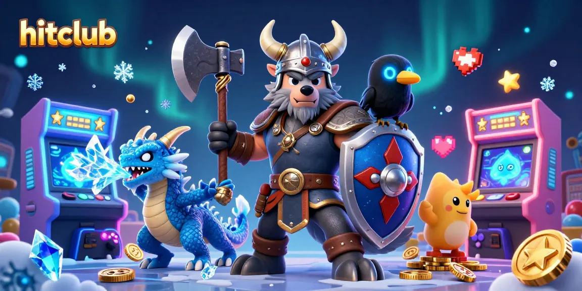 Engage in thrilling gambling at hitclub, with vibrant characters and immersive casino elements.