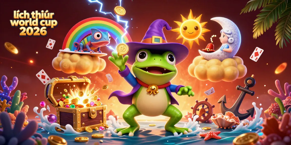 Immerse in the thrilling world of lịch thi đấu world cup 2026 with vibrant casino elements and dynamic characters.