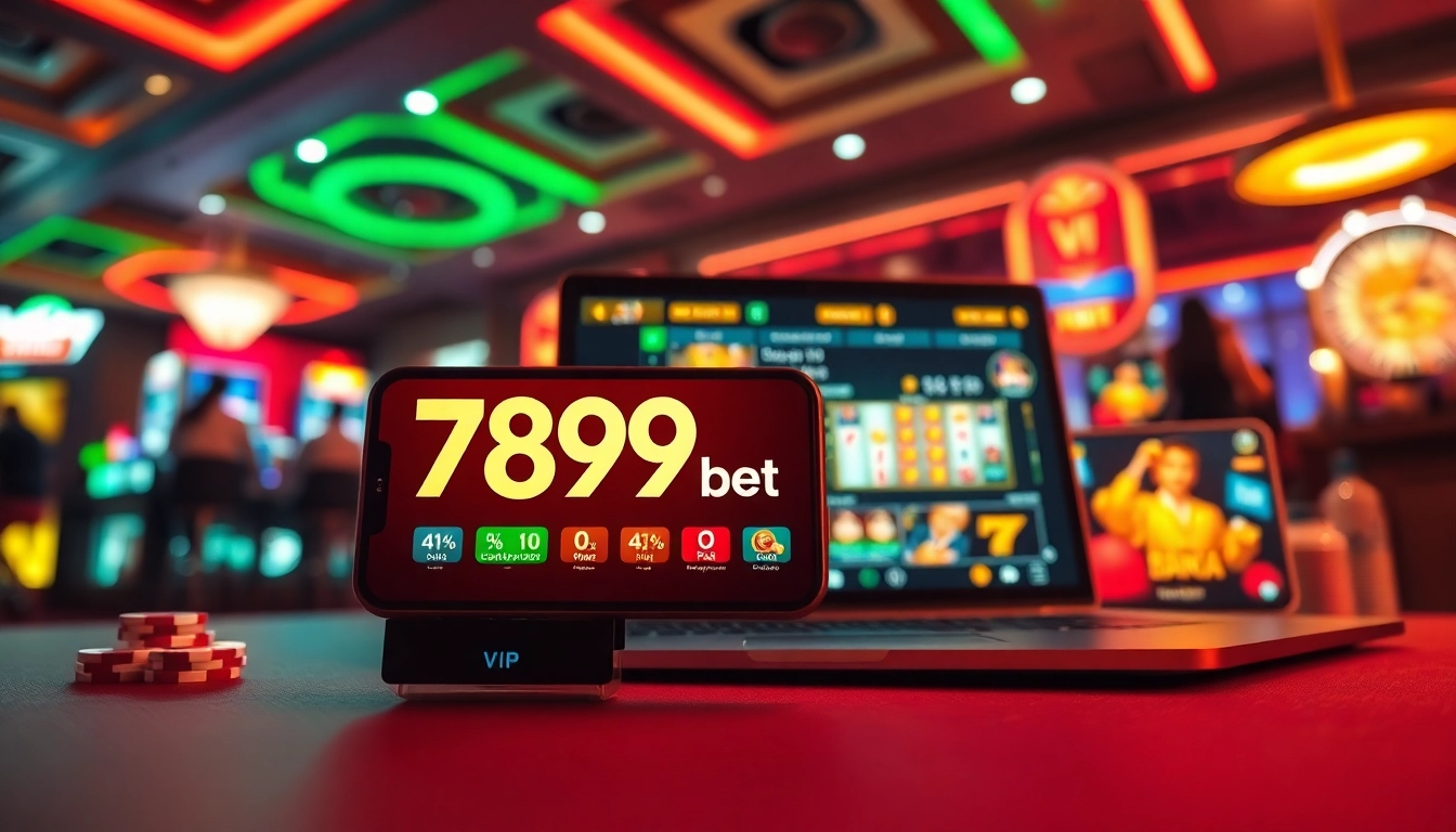 Engaging 789bet vip online gaming environment with vibrant interface and betting options.