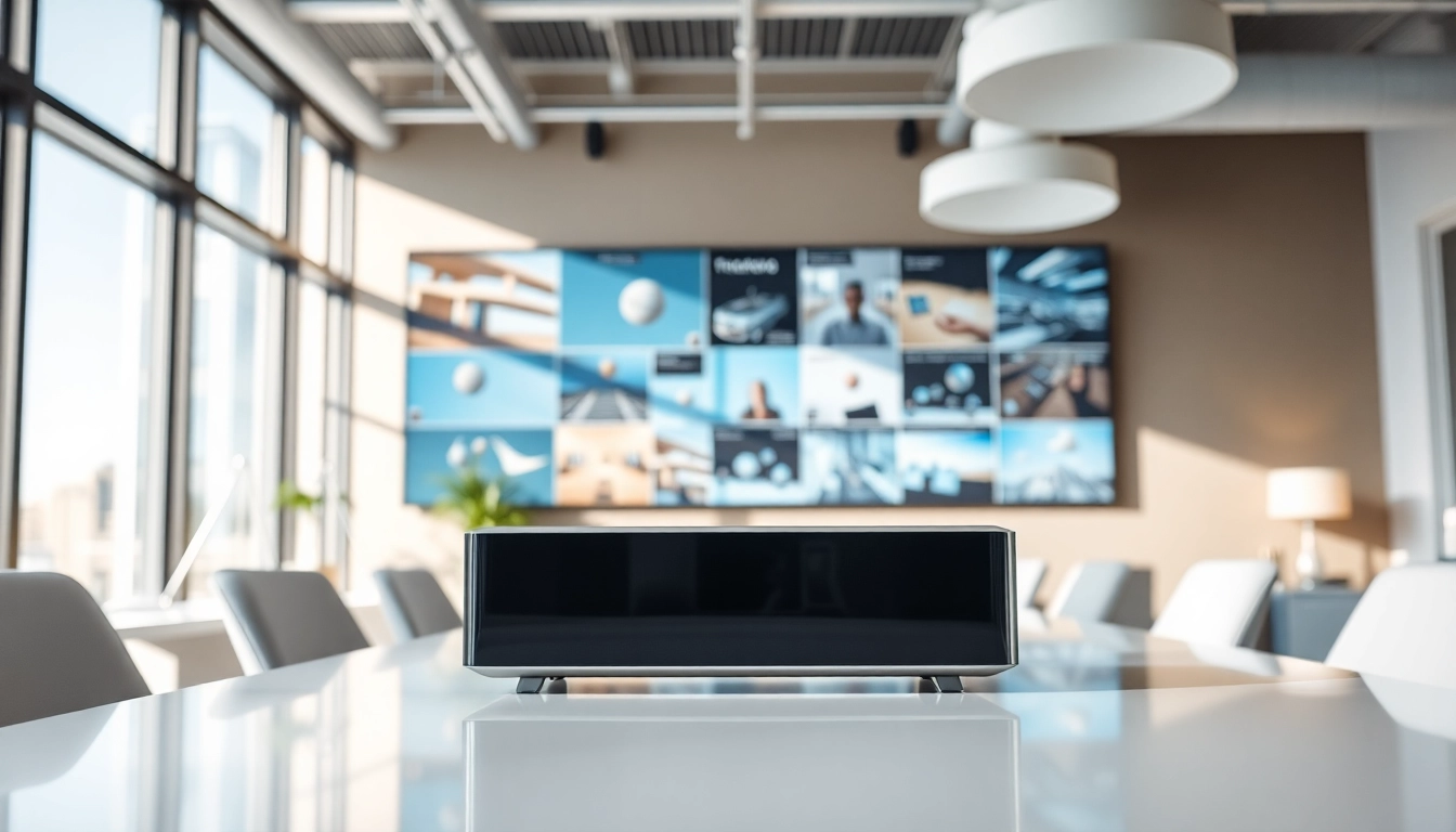 Engaging product demonstrations showcasing innovative features in a modern office environment.