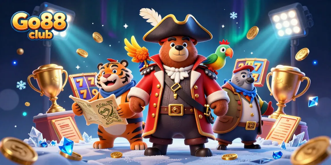 Win big at Go88 club with exciting slot games featuring captivating characters and dynamic design.