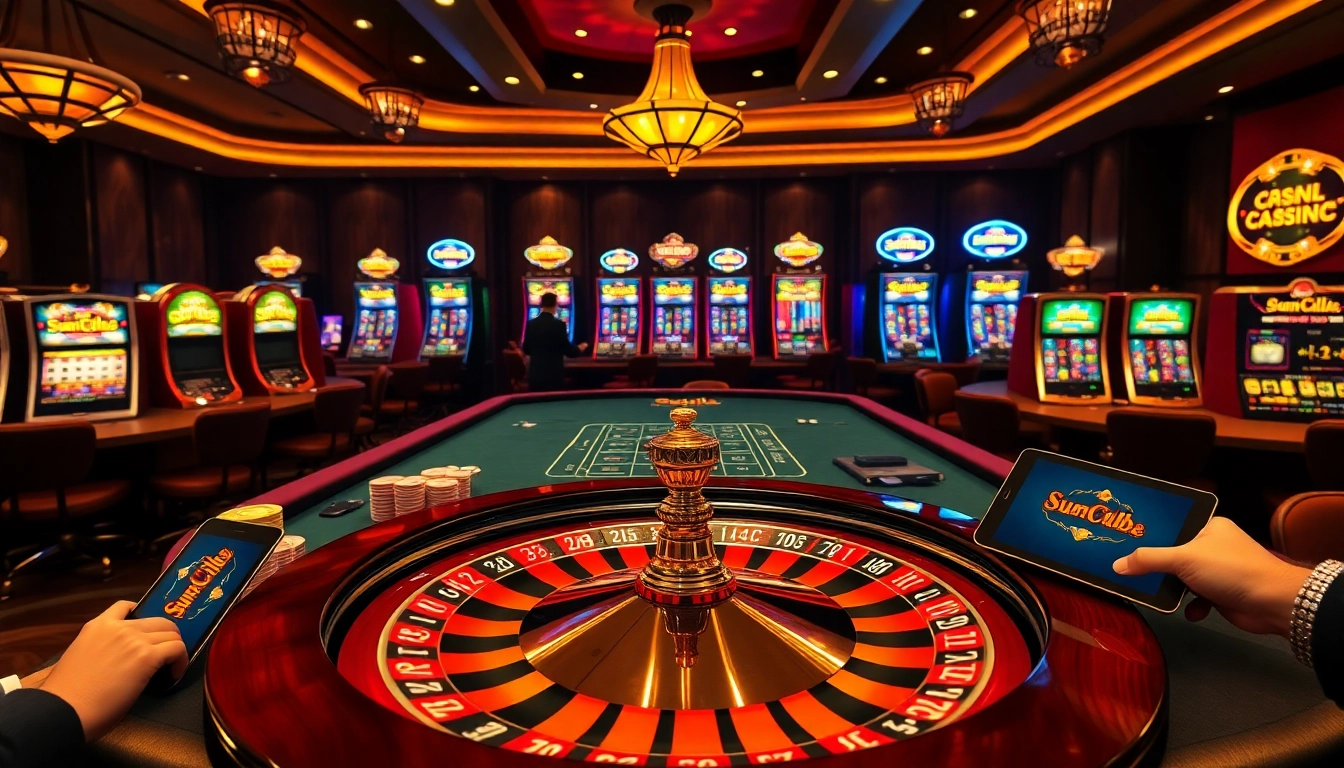 Win exciting poker games at SumClub's vibrant casino scene.