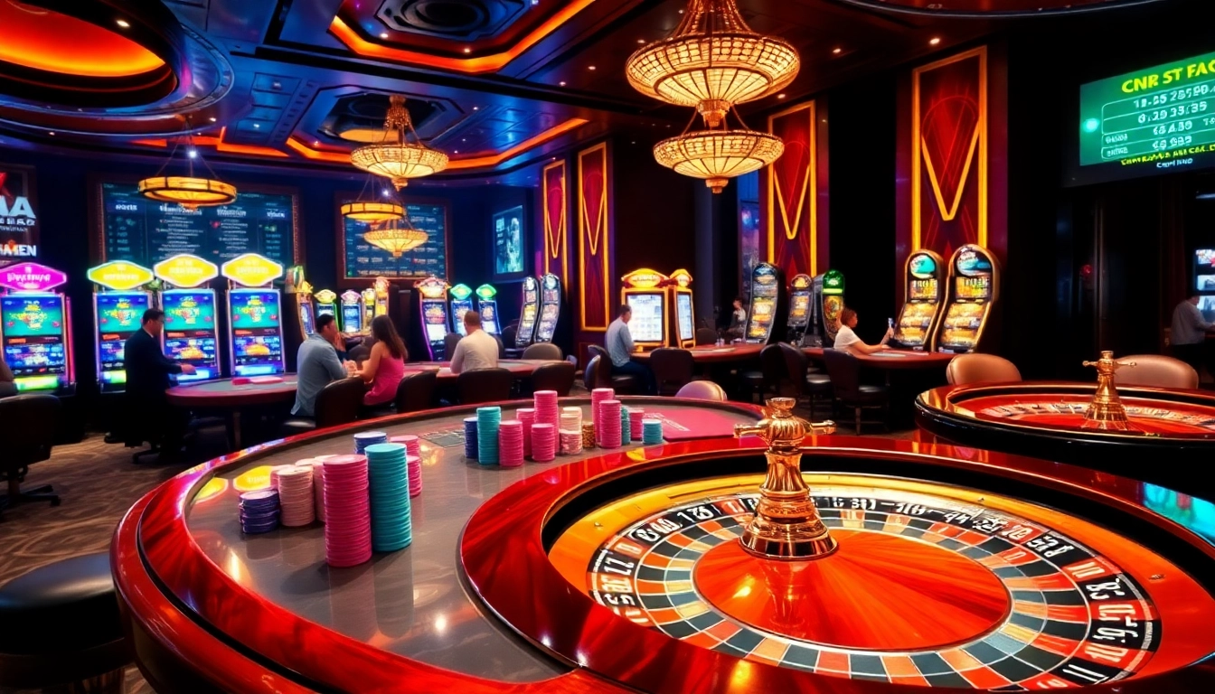 Experience high-stakes gaming at https://mi88.com.mx/ with vibrant casino tables sparkling under warm lights.