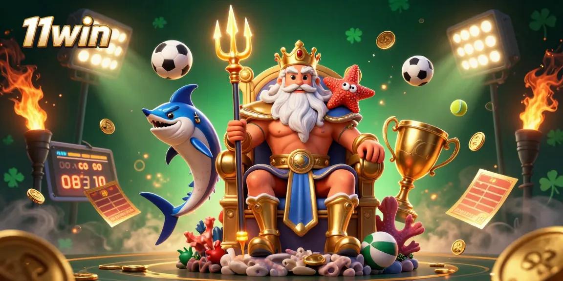 Experience thrilling action at 11win with Neptune and dynamic sports betting elements.