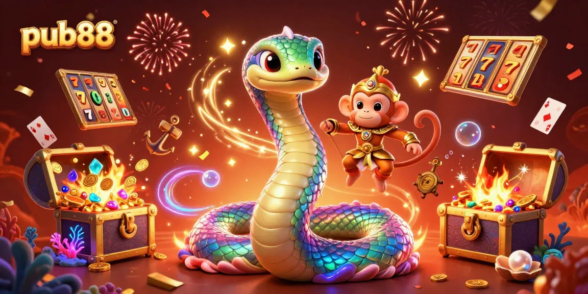 Join the excitement at pub88 with jackpots and vibrant games in a captivating casino scene.