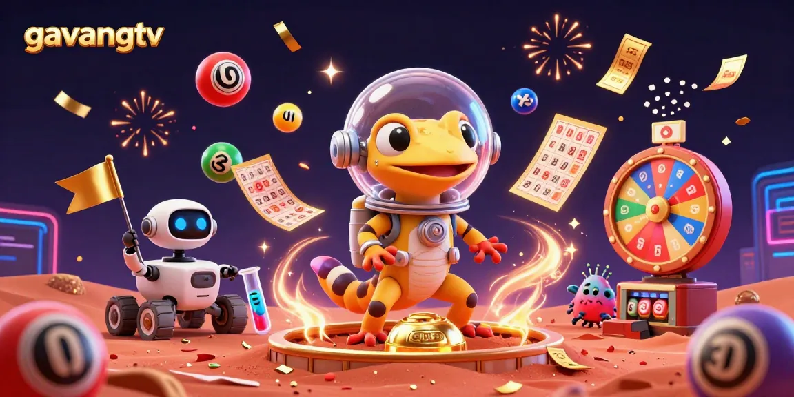 Experience the thrilling adventures of gavangtv in a vibrant alien casino landscape.