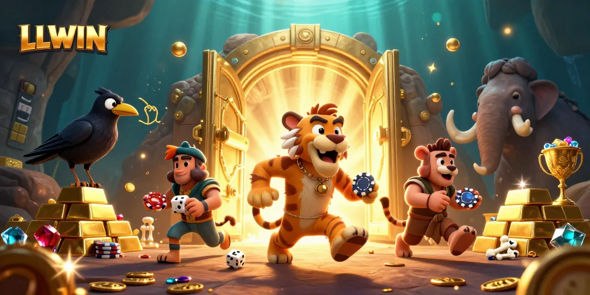 Experience thrilling gaming at LLWIN’s vibrant prehistoric casino with treasure and excitement.