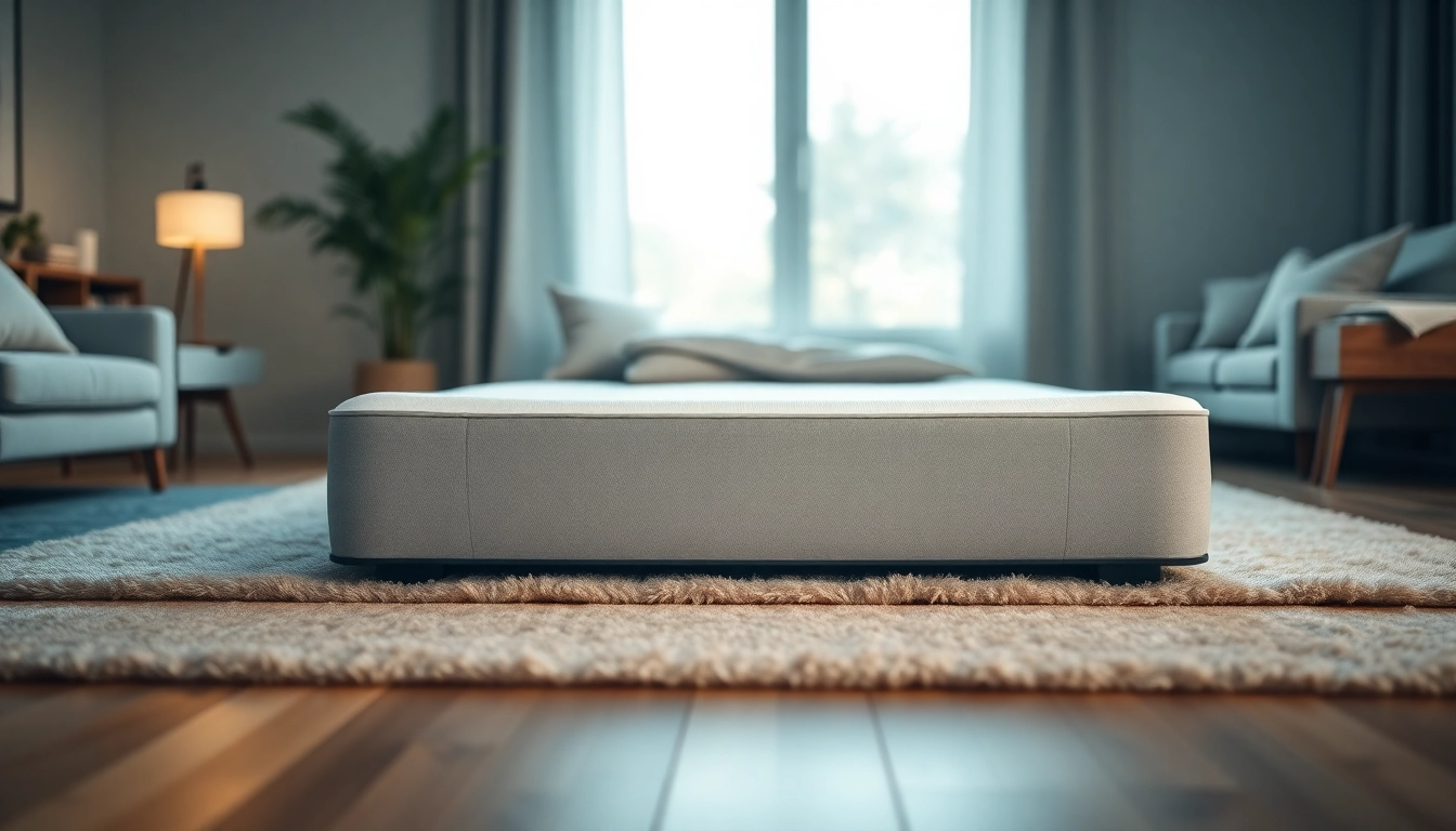 Experience the comfort and innovation of the Tempur Pedic Smart Base in a modern bedroom setting.