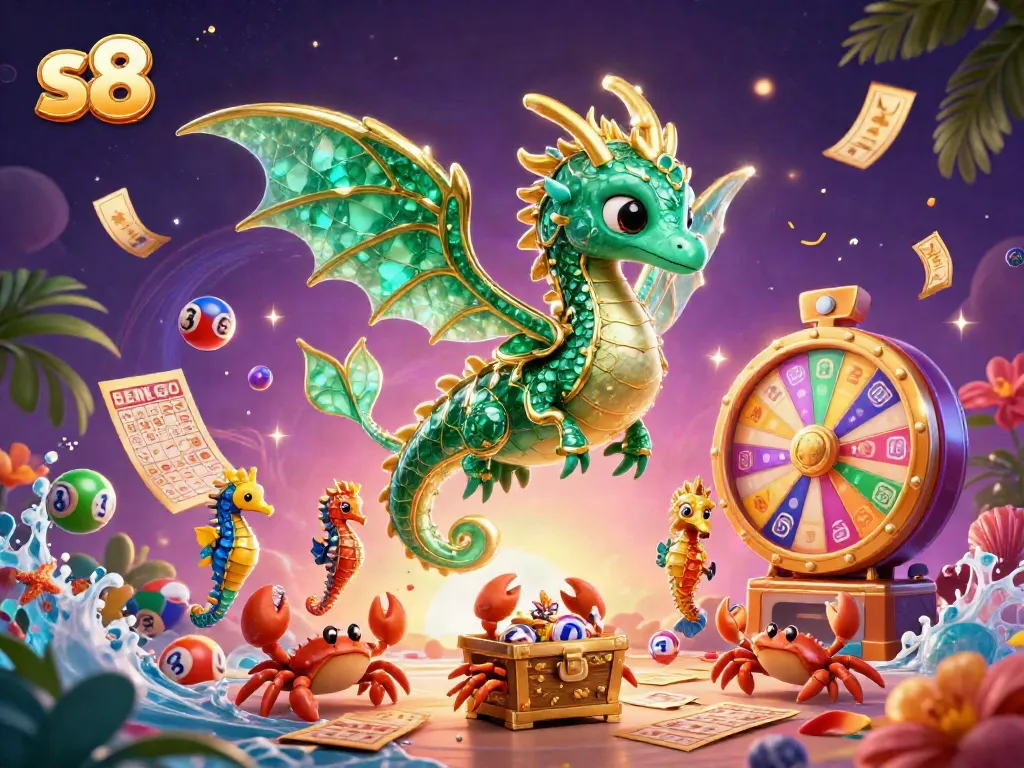 Engage in thrilling games at s8, where a vibrant underwater theme enhances the casino experience.