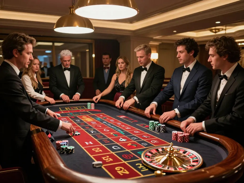 Players engage in a thrilling roulette game at LC 88 casino, showcasing excitement and strategy during live betting.