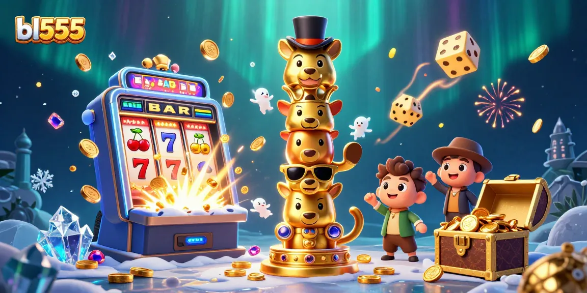 Engage in thrilling gameplay at bl555 with vibrant casino elements and jackpot excitement.