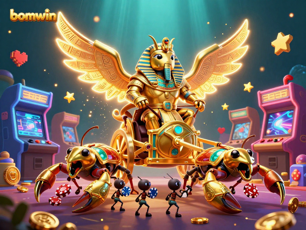 Experience the thrilling action of bomwin casino with vibrant colorful gaming elements.