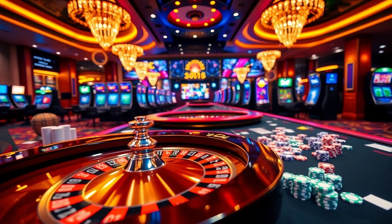 Engage in thrilling online gambling at iq88 with vibrant casino visuals showing dice and chips.