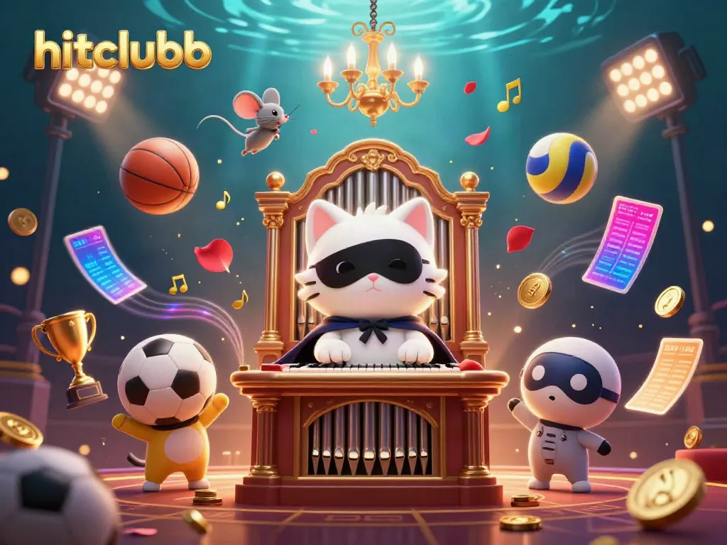 Experience the thrill of hitclubb with an enchanting casino scene full of energetic elements and animated characters.