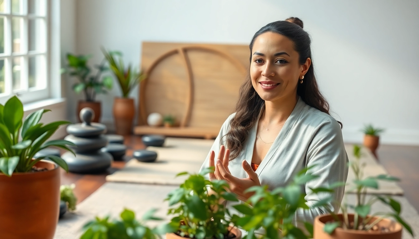 Experience Ayurveda online courses in a serene environment with engaging practitioners.