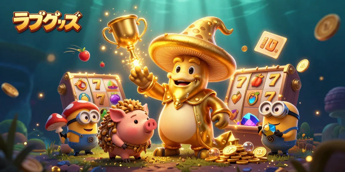 Experience the thrill of ラブグッズ in vibrant slot games with magical characters and dynamic gold elements.