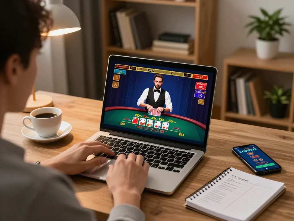 Experience the thrill of online gaming on trang chủ C168 with live dealer blackjack, strategic notes, and a cozy atmosphere.