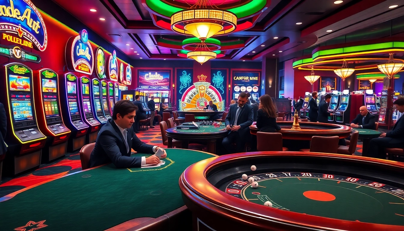 Experience the excitement at UU88.COM with vibrant casino scenes filled with players and games.