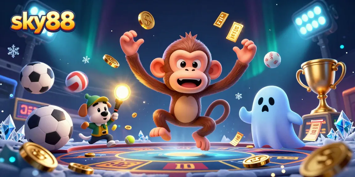 Engage with the immersive experience of sky88 featuring a lively casino adventure with dynamic sports elements.